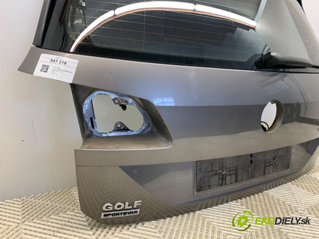 VW GOLF VII Kombi 2015 81 kW 1.6 TDI 1598 kapota zad