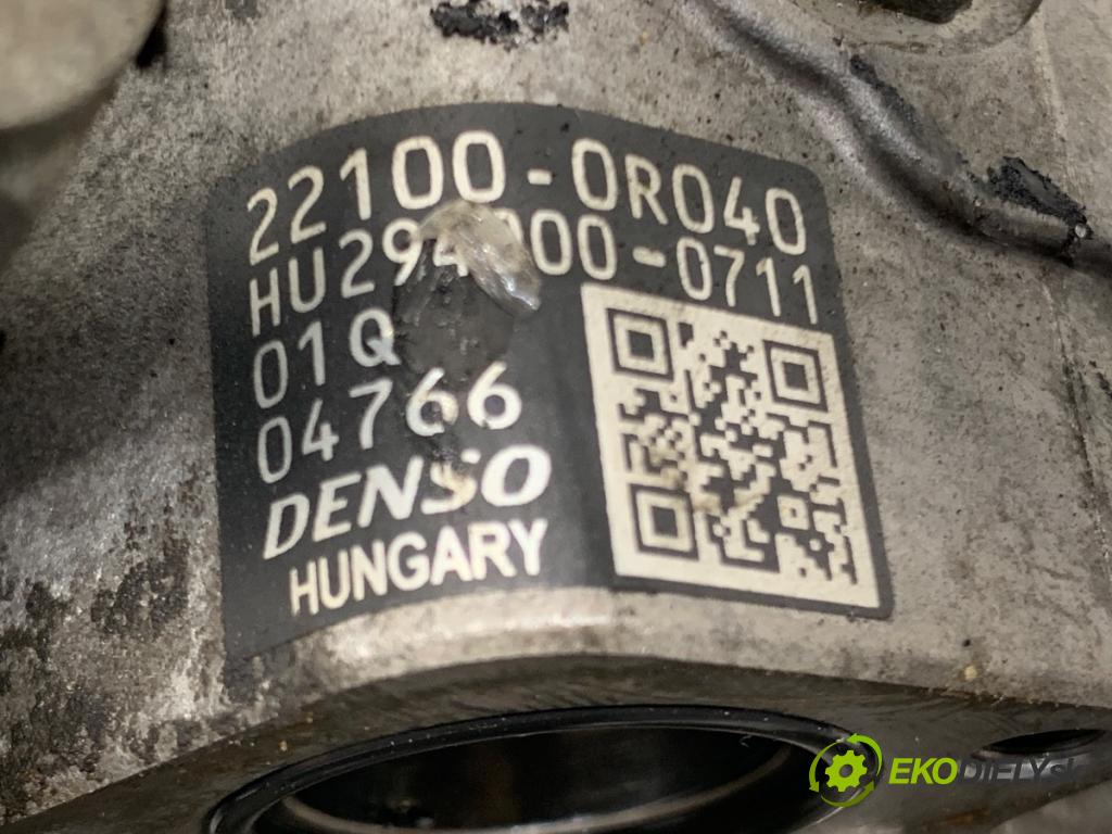 TOYOTA AVENSIS T27 Kombi 2013 110 kW 2.2 D-4D (ADT271_) 2231 pumpa vstřikovací 22100-0R040 (Vstřikovací čerpadlo)