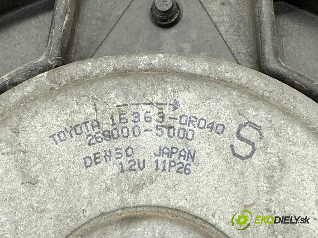 TOYOTA AVENSIS T27 Kombi 2013 110 kW 2.2 D-4D (ADT271_) 2231 Ventilátor chladiča 16040-0R160 (Ventilátor)