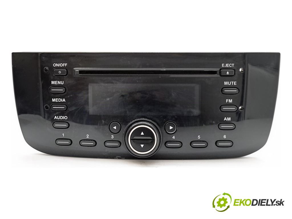 FIAT PUNTO EVO liftback 2010 55 kW 1.3 D Multijet (199AXC1A, 199BXC1A, 199AXT1A, 199BXT1A) 1248 RADIO 7355014090 (Audio zariadenie)