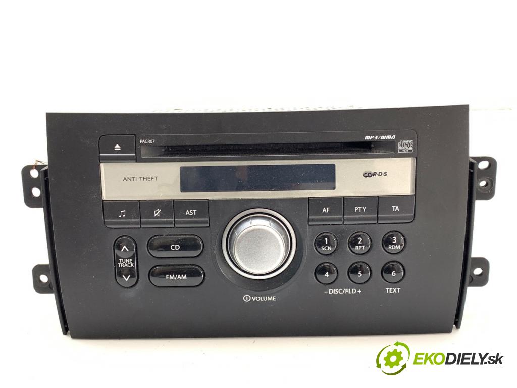 SUZUKI SX4 liftback 2007 79 kW 1.6 VVT (RW 416) 1586 RADIO 39101-79JB (Audio zařízení)