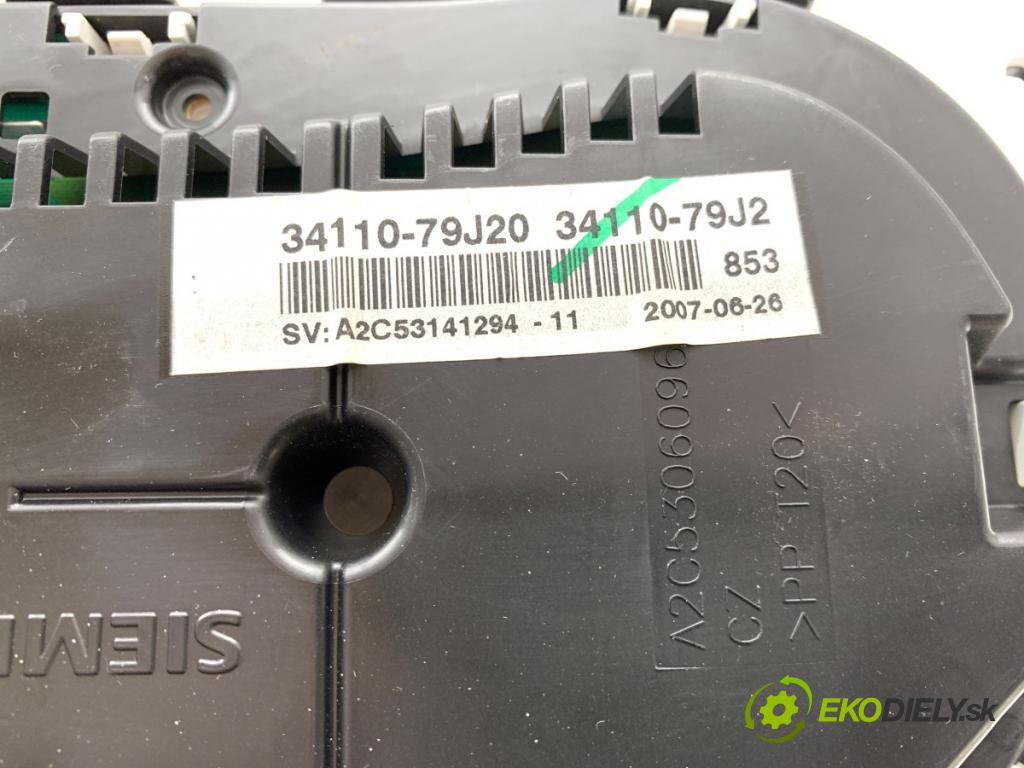 SUZUKI SX4 liftback 2007 79 kW 1.6 VVT (RW 416) 1586 prístrojovka 34110-79J20 (Přístrojová deska)