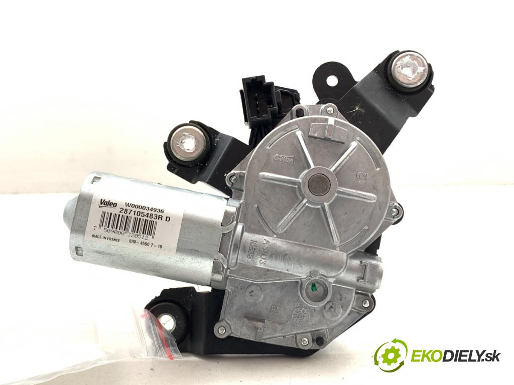 RENAULT CLIO IV liftback 2018 54 kW 1.2 16V 1149 Motor stieračov zad 287105483R