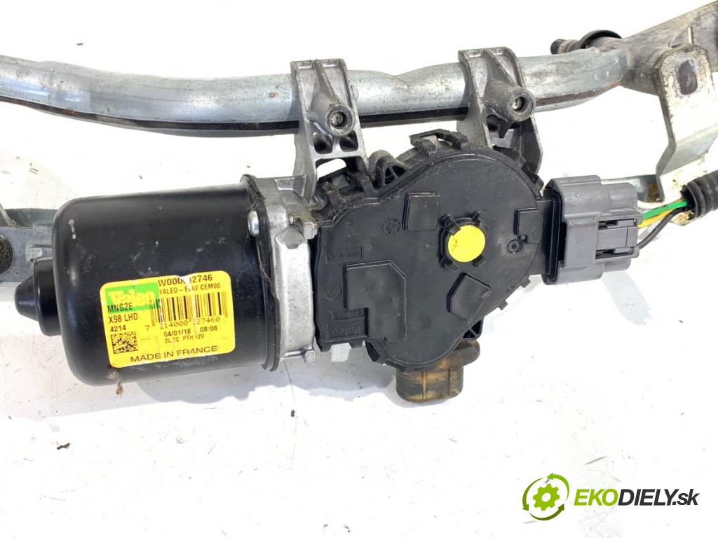 RENAULT CLIO IV liftback 2018 54 kW 1.2 16V 1149 mechanismus stěračů přední část 288004542R (Motorek stěračů přední)