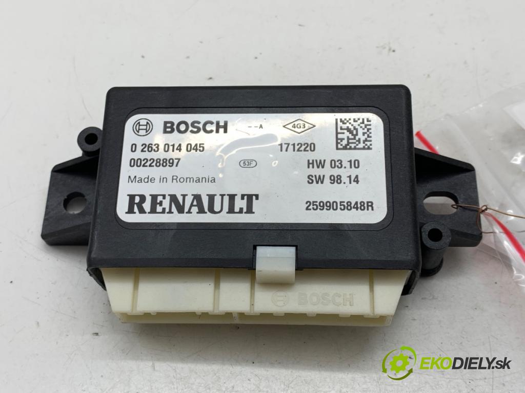 RENAULT CLIO IV liftback 2018 54 kW 1.2 16V 1149 Modul PDC 259905848R (Riadiaca jednotka ostatné)