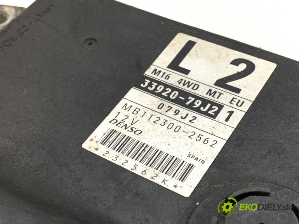 SUZUKI SX4 liftback 2007 79 kW 1.6 VVT (RW 416) 1586 řídící jednotka motora 33920-79J2 (Řídicí jednotka)