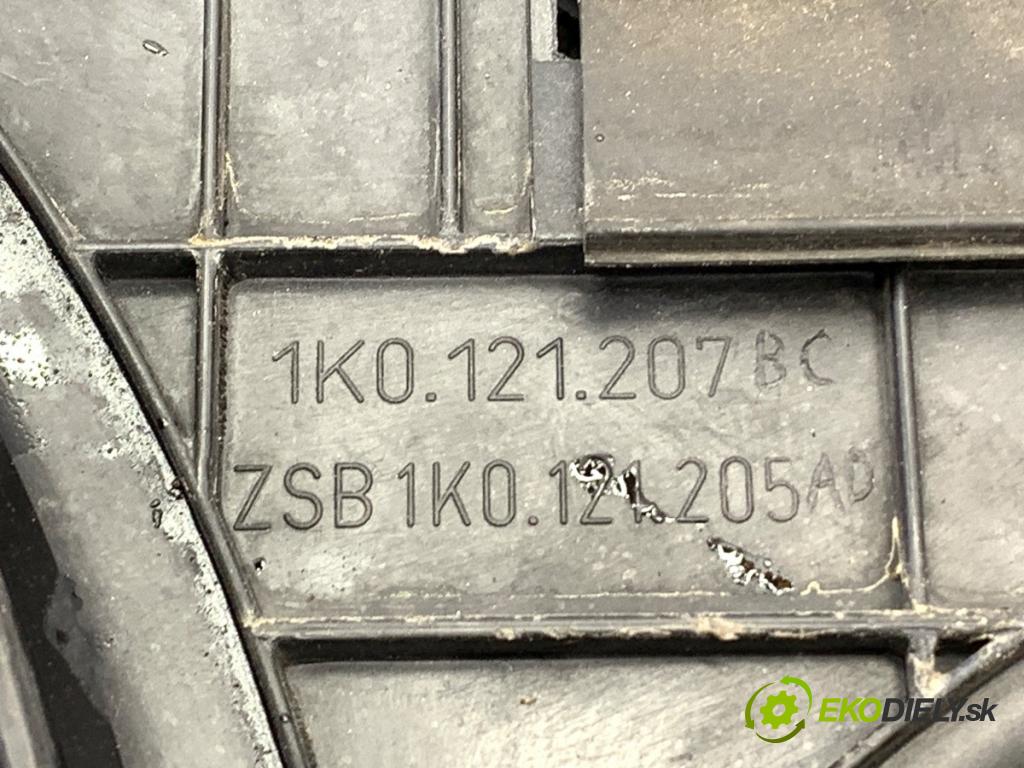 VW PASSAT CC B6 coupe 2008 103 kW 2.0 TDI 1968 ventilátor chladiče 1K0121207BC (Ventilátor)