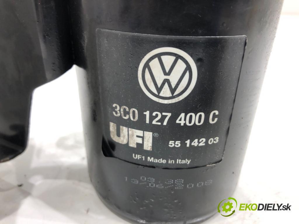 VW PASSAT CC B6 coupe 2008 103 kW 2.0 TDI 1968 obal filtra paliva 3C0127400C (Kryt palivového filtru)