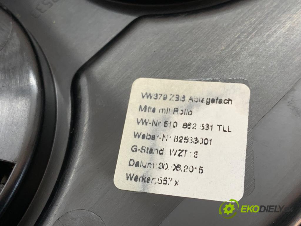 VW GOLF VII Kombi 2015 81 kW 1.6 TDI 1598 Držiak na nápoje 510862531 (Držiak (úchyt) na nápoje)
