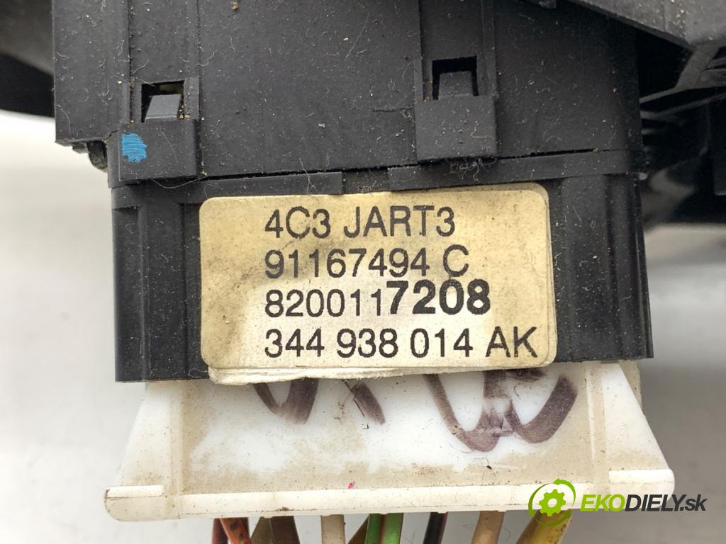RENAULT TRAFIC II Autobus 2005 99 kW 2.5 dCi 135 (JL0D) 2463 přepínač kombinovaný 8200117208 (Páčky pod volantem)