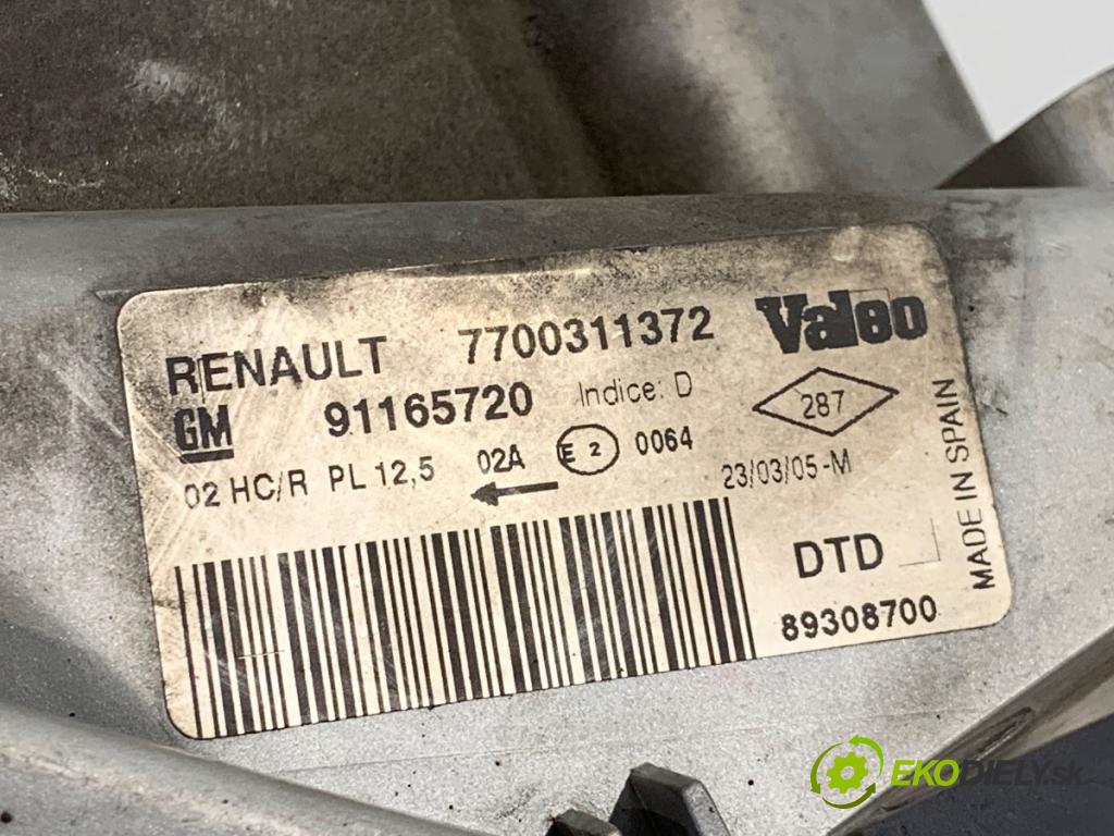 RENAULT TRAFIC II Autobus 2005 99 kW 2.5 dCi 135 (JL0D) 2463 světlomet pravý přední část 7700311372
