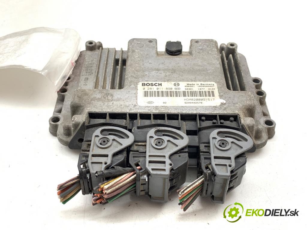 RENAULT TRAFIC II Autobus 2005 99 kW 2.5 dCi 135 (JL0D) 2463 riadiaca jednotka Motor 0281011890 (Riadiaca jednotka)