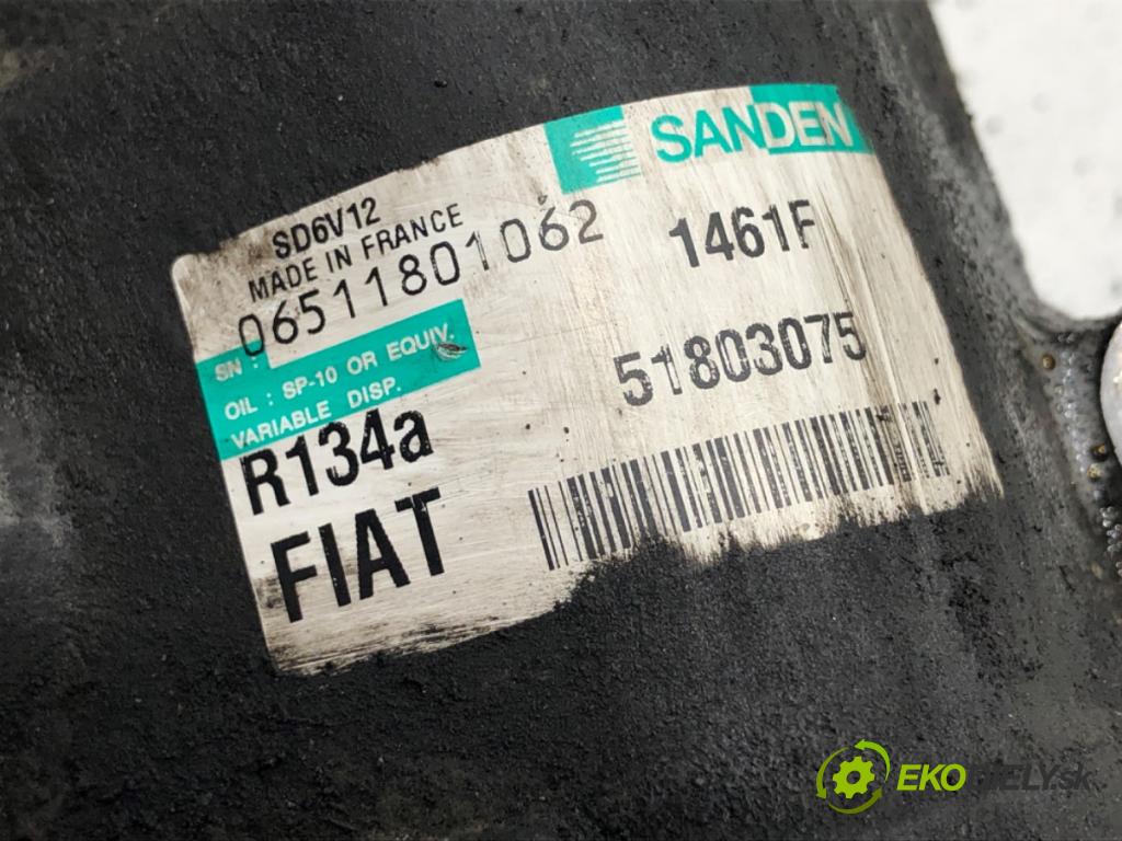FIAT PUNTO EVO liftback 2010 55 kW 1.3 D Multijet (199AXC1A, 199BXC1A, 199AXT1A, 199BXT1A) 1248 Kompresor klimatizácie 51803075 (Kompresor klimatizácie)