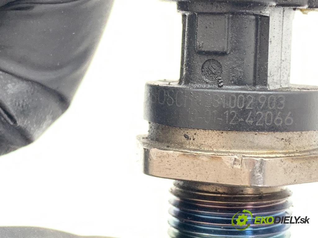 FIAT PUNTO EVO liftback 2010 55 kW 1.3 D Multijet (199AXC1A, 199BXC1A, 199AXT1A, 199BXT1A) 1248 snímač tlaku paliva 0281002903 (Snímač)