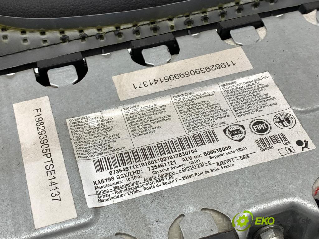 FIAT BRAVO II liftback 2007 110 kW 1.4 T-Jet (198AXF1B) 1368 AirBag koleno: 735461121