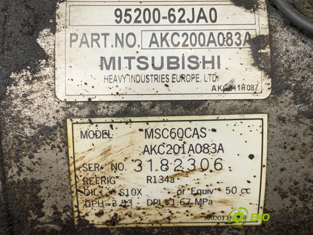 SUZUKI SX4 liftback 2007 79 kW 1.6 VVT (RW 416) 1586 kompresor klimatizace 95200-62JA0 (Kompresor klimatizace)