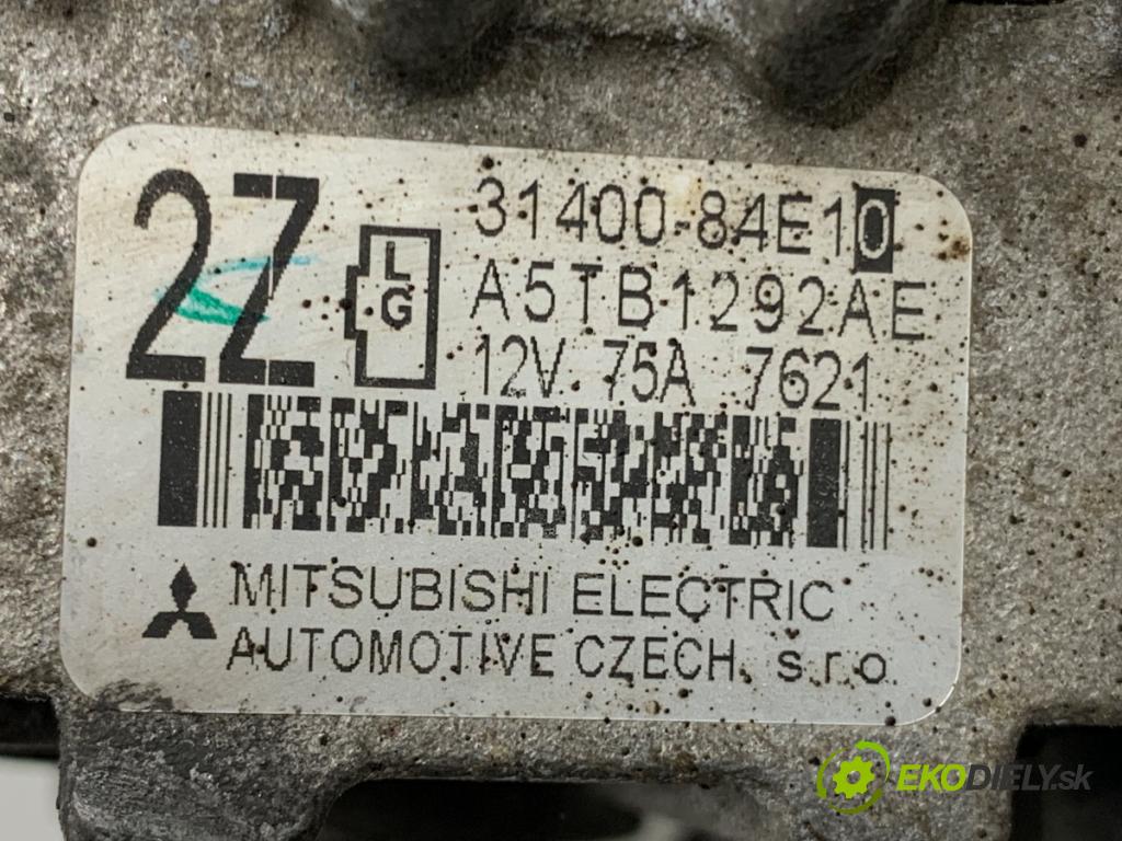 SUZUKI SX4 liftback 2007 79 kW 1.6 VVT (RW 416) 1586 Alternátor 31400-84E10 (Alternátor)
