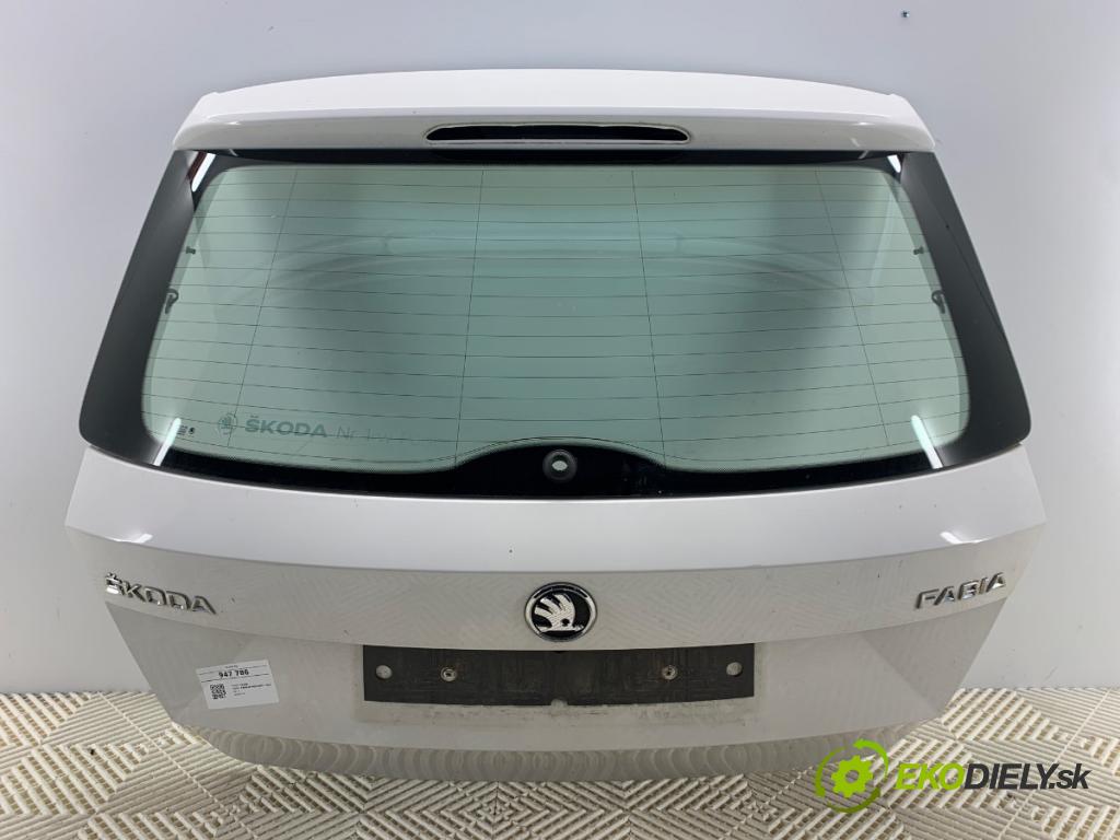 SKODA FABIA III liftback 2018 55 kW 1.0 999 kapota zad 