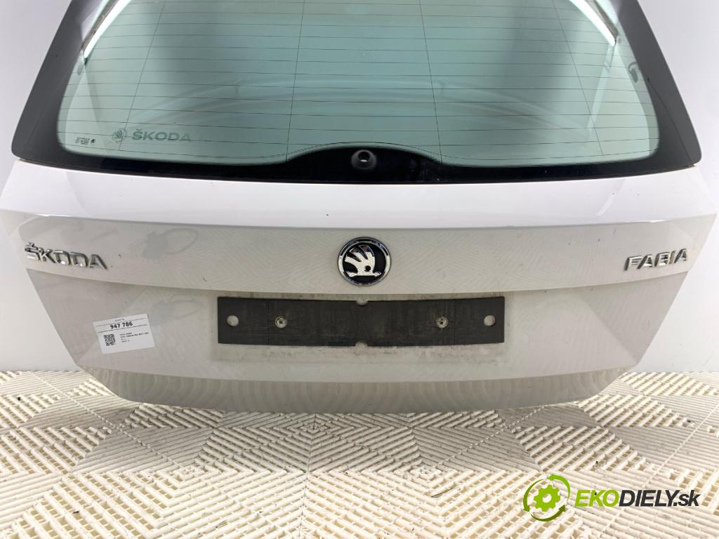 SKODA FABIA III liftback 2018 55 kW 1.0 999 kapota zad