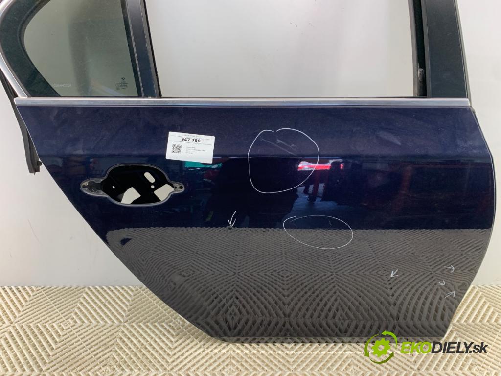 BMW E60 sedan 2004 160 kW 530 d 2993 dveře pravý zadní část