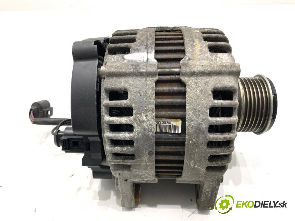 VW PASSAT CC B6 coupe 2008 103 kW 2.0 TDI 1968 Alternátor 03G903023 (Alternátor)