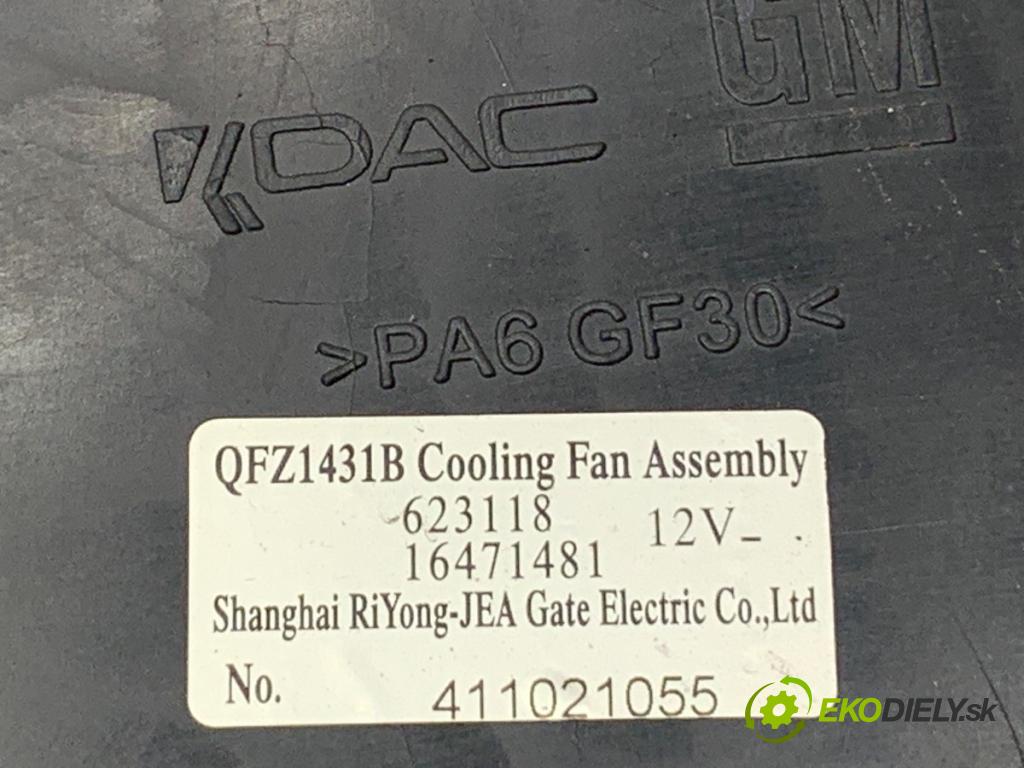 OPEL MOKKA SUV 2014 103 kW 1.4 (_76) 1364 Ventilátor chladiča 95301354 (Ventilátor)