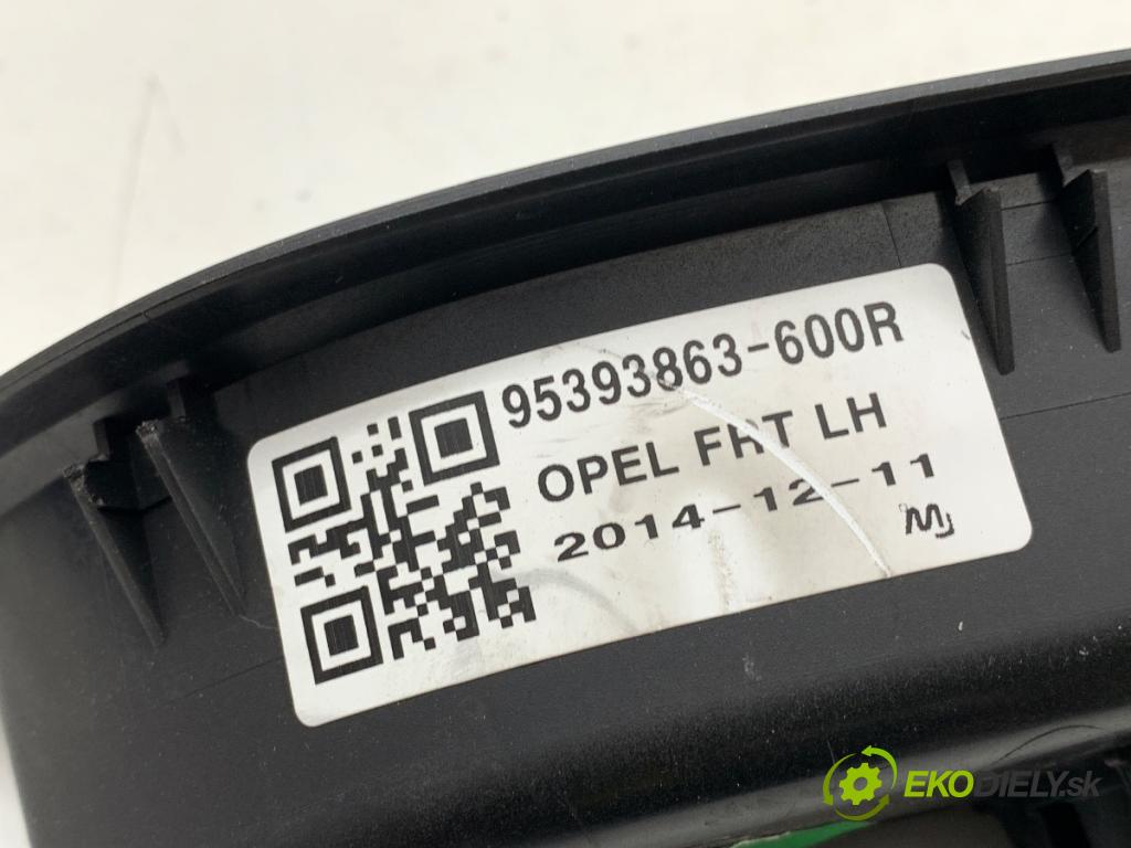 OPEL MOKKA SUV 2014 103 kW 1.4 (_76) 1364 Prepínač okien 95393863 (Prepínacie páčky pod volantom)