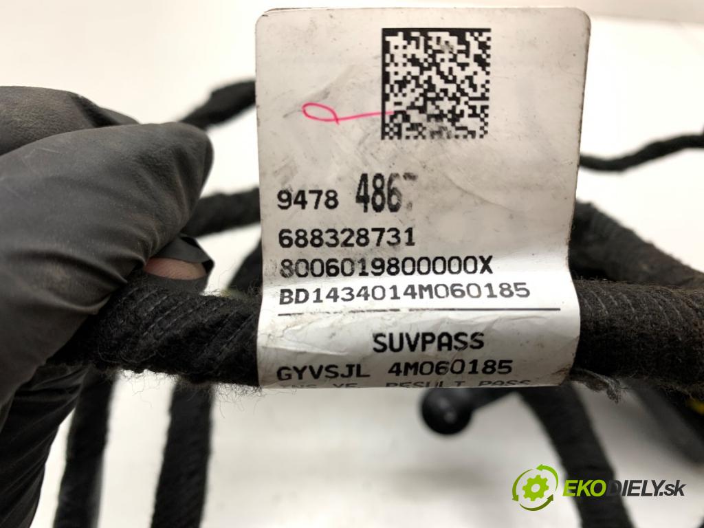 OPEL MOKKA SUV 2014 103 kW 1.4 (_76) 1364 Káblovačka Dvere predný pravy 94784867