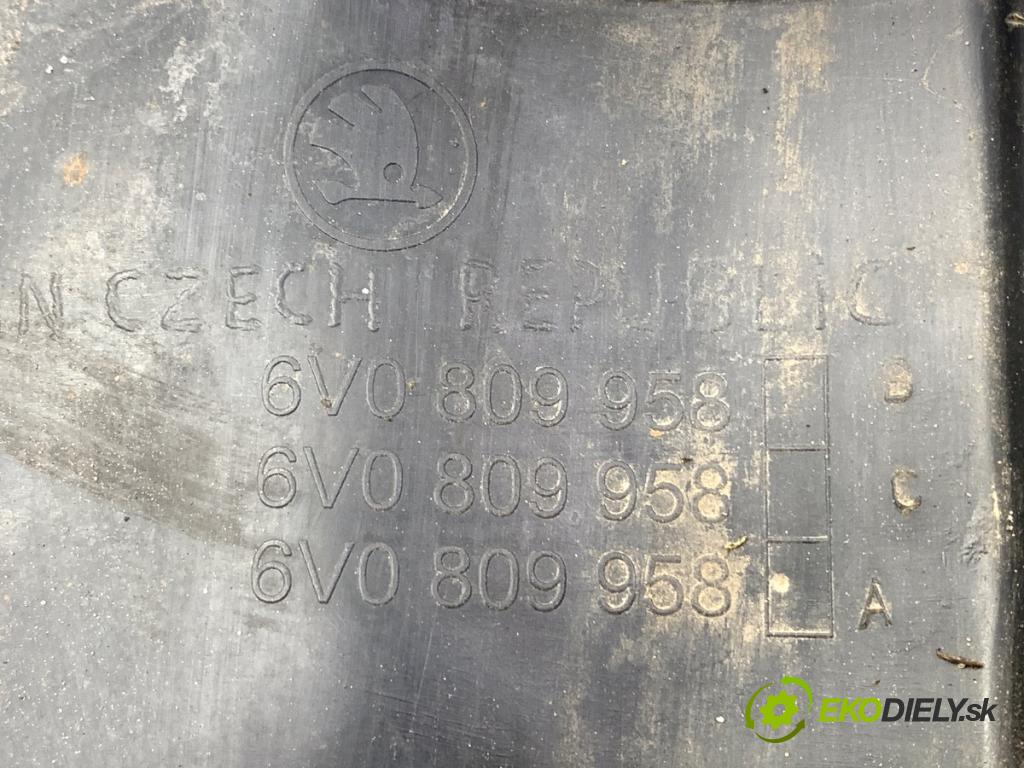SKODA FABIA III liftback 2018 55 kW 1.0 999 podblatník pravy predný 6V0809958