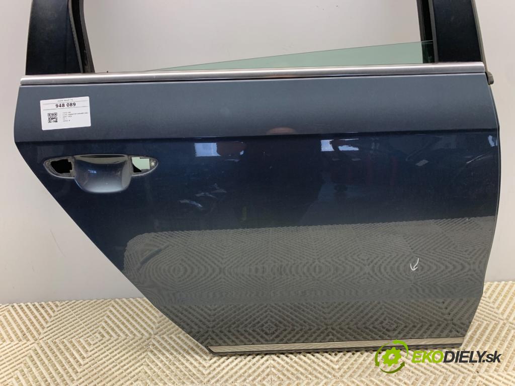 VW PASSAT B7 Kombi 2012 125 kW 2.0 TDI 1968 dveře pravý zadní část LK7X: