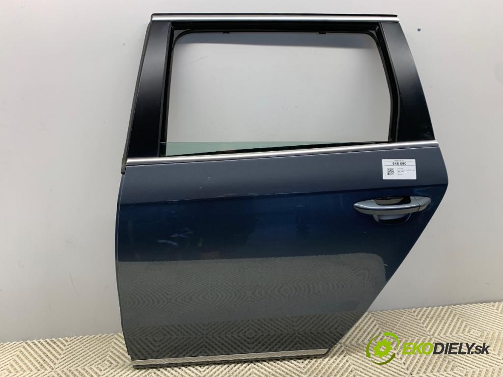 VW PASSAT B7 Kombi 2012 125 kW 2.0 TDI 1968 dveře levý zadní část LK7X: 