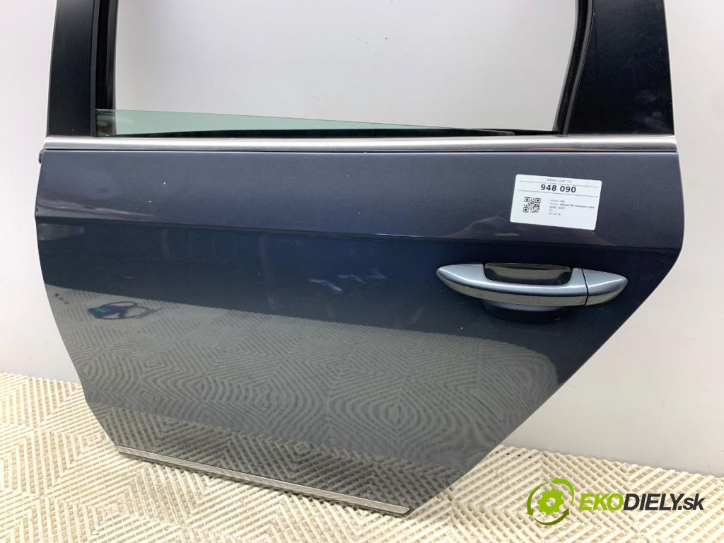 VW PASSAT B7 Kombi 2012 125 kW 2.0 TDI 1968 dveře levý zadní část LK7X: