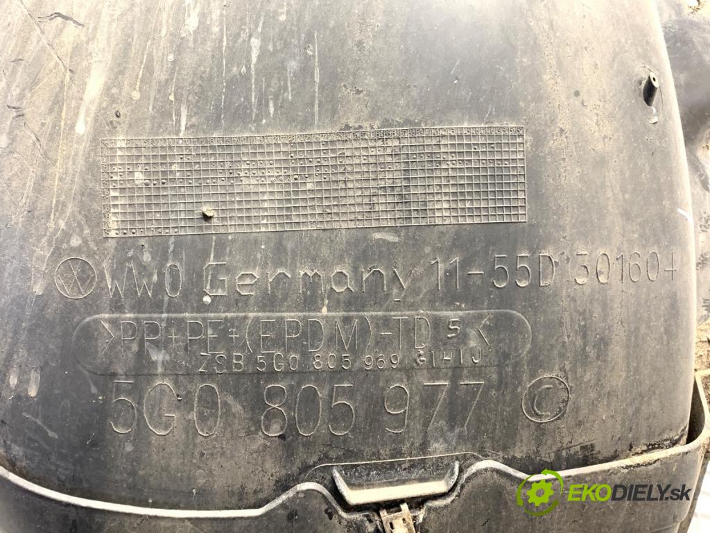 VW GOLF VII Kombi 2015 81 kW 1.6 TDI 1598 podblatník ľavy predný 5G0805977C