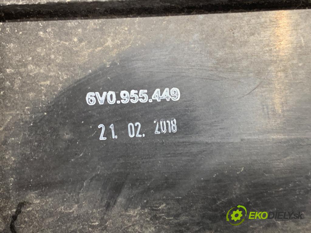 SKODA FABIA III liftback 2018 55 kW 1.0 999 Nádržka ostrekovačov 6R0955453D