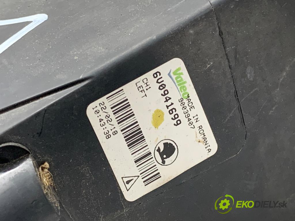 SKODA FABIA III liftback 2018 55 kW 1.0 999 Hmlové svetlo, hmlovka ľavy predný 6V0941699