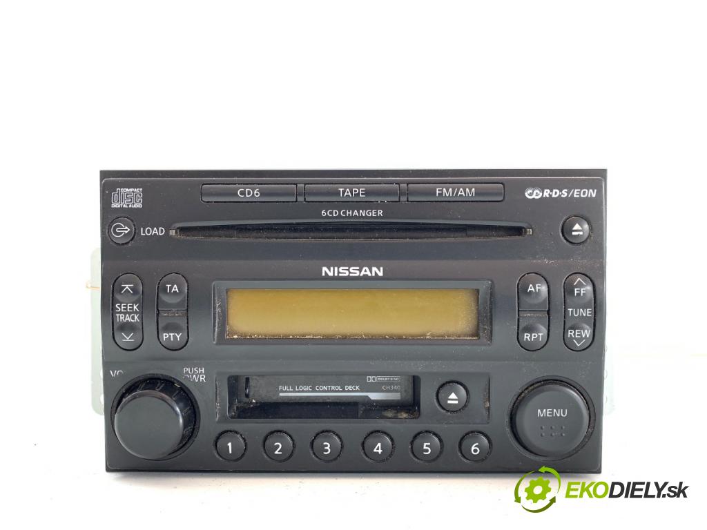 NISSAN X-TRAIL T30 SUV 2006 100 kW 2.2 dCi 4x4 2184 RADIO 28188EQ300 (Audio zariadenie)