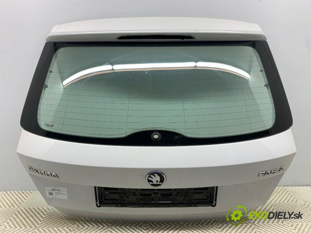 SKODA FABIA III liftback 2019 55 kW 1.0 999 kapota zadní část 