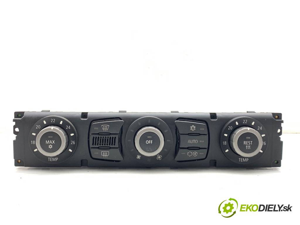 BMW E60 sedan 2004 160 kW 530 d 2993 Panel ovládaní topení 6946981 (Páčky pod volantem)