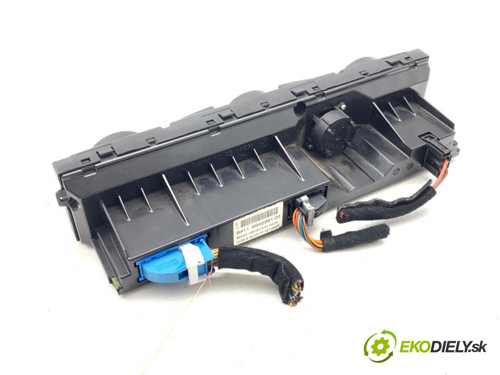 BMW E60 sedan 2004 160 kW 530 d 2993 Panel ovládaní topení 6946981 (Páčky pod volantem)