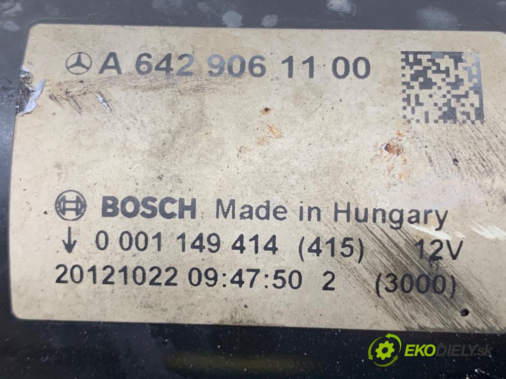 MERCEDES-BENZ W218 Kombi 2013 195 kW CLS 350 CDI / d 4-matic (218.993) 2987 Štartér A6429061100 (Štartér)