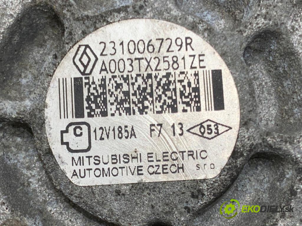 OPEL VIVARO B Autobus 2017 107 kW 1.6 CDTI (06) 1598 Alternátor 231006729R (Alternátor)