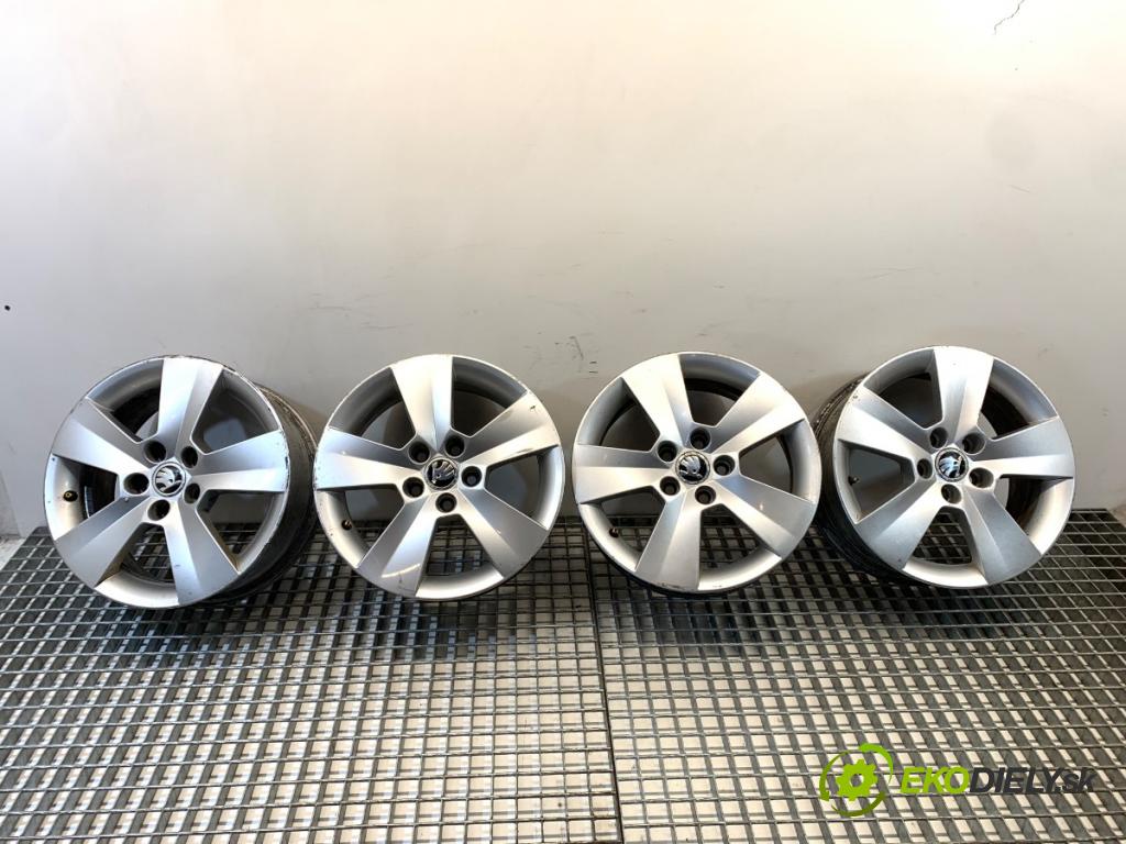 SKODA FABIA III liftback 2018 55 kW 1.0 999 disk HLINÍK 15 6J 5X100 57 ET38 3V0601025