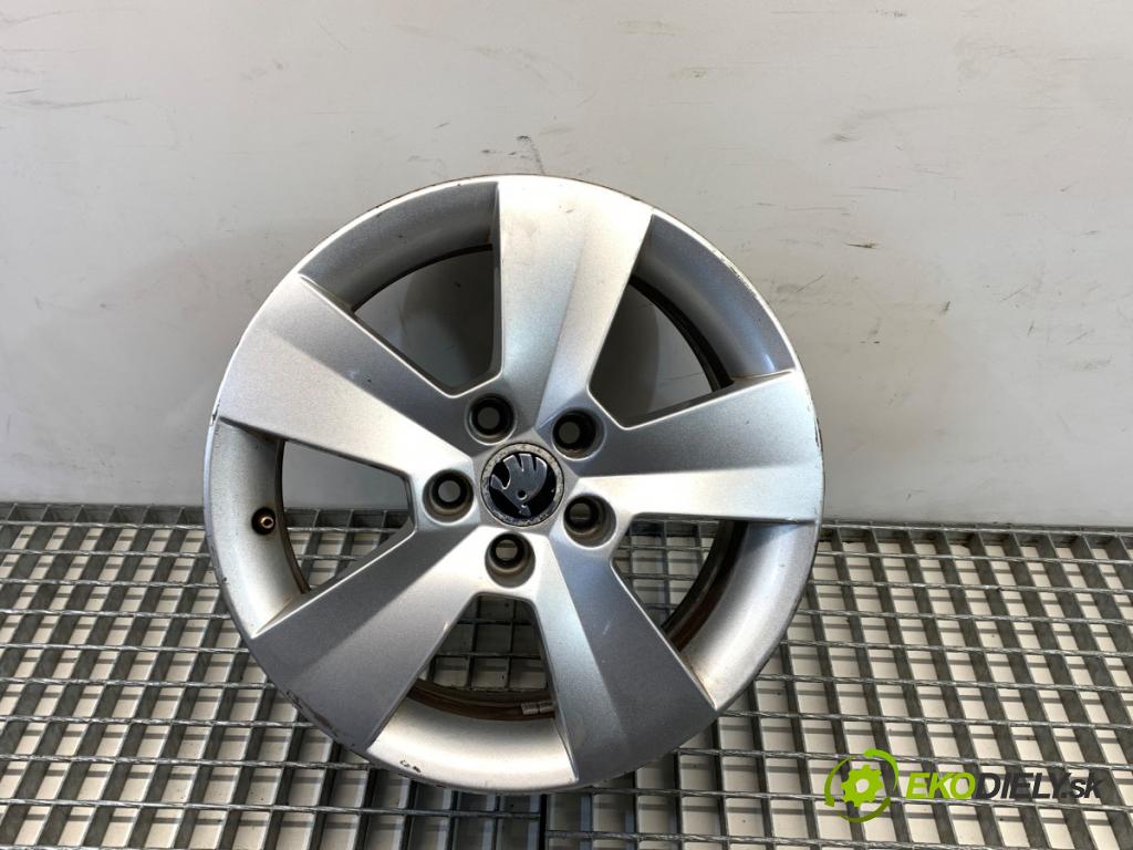 SKODA FABIA III liftback 2018 55 kW 1.0 999 disk HLINÍK 15 6J 5X100 57 ET38 3V0601025