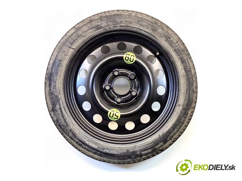 BMW E60 sedan 2004 160 kW 530 d 2993 koleso dojazdové 17 4.00 5X120 72 135/80 R17