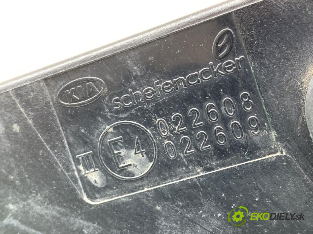KIA CEED Kombi 2007 66 kW 1.6 CRDi 90 1582 Spätné zrkadlo ľavy 5K