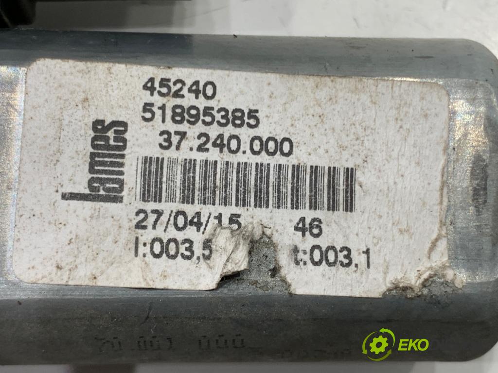 FIAT GRANDE PUNTO liftback 2015 55 kW 1.3 D Multijet 1248 Mechanizmus okna ľavy predný 51895385