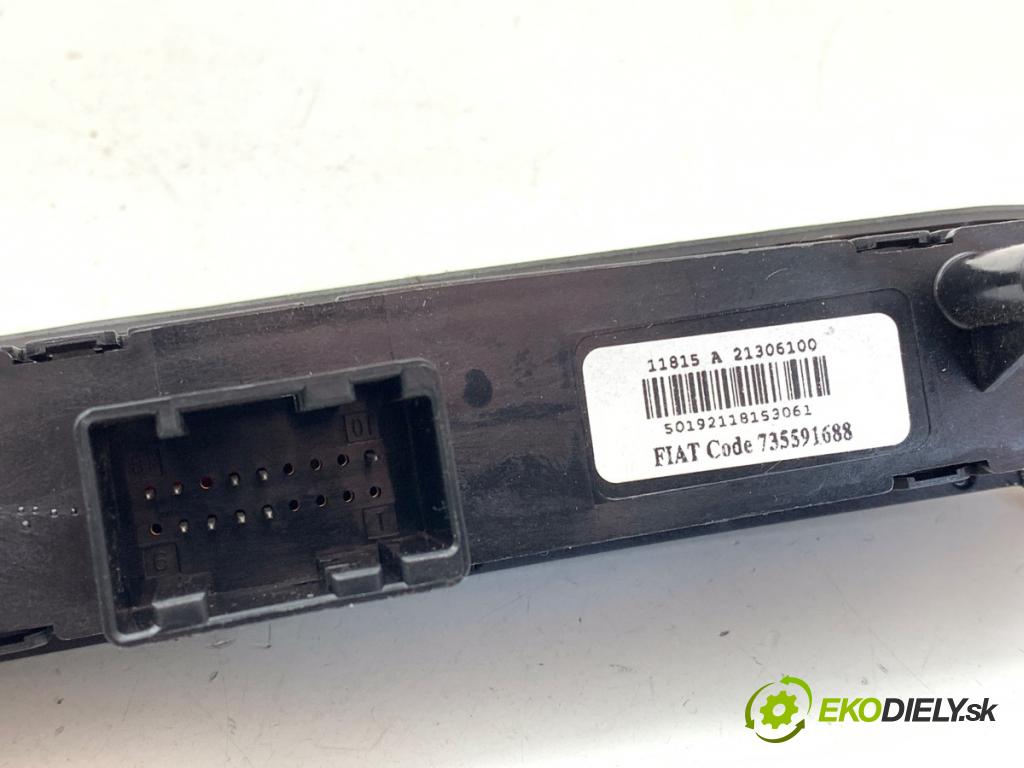 FIAT GRANDE PUNTO liftback 2015 55 kW 1.3 D Multijet 1248 přepínač Panel 735591688