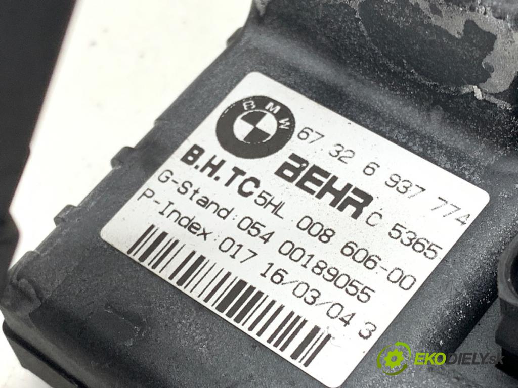 BMW E60 sedan 2004 160 kW 530 d 2993 odpor rezistor topení vzduchu 6937774 (Odpor topení)