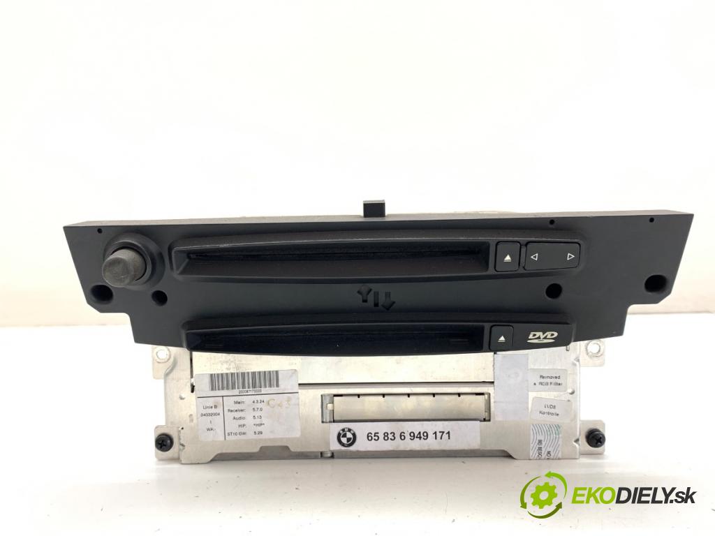 BMW E60 sedan 2004 160 kW 530 d 2993 RADIO Navigácia 6949171 (Audio zariadenie)