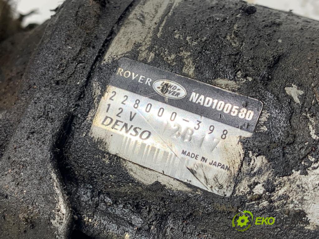 LAND ROVER FREELANDER I samochód terenowy zamknięty 2000 72 kW 2.0 DI 4x4 1994 Štartér 228000-3981 (Štartér)